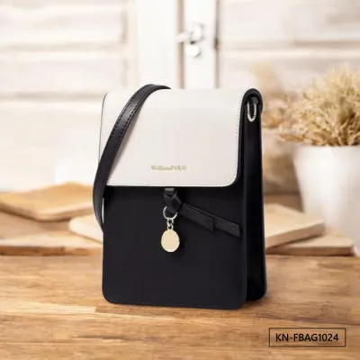 Modern Onyx Snap Bag